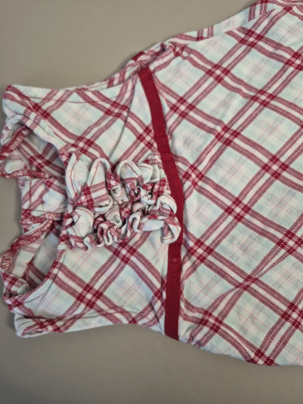 Gymboree Red Plaid Dress & Naartjie Kids Red Leggings Set 12-18 Months